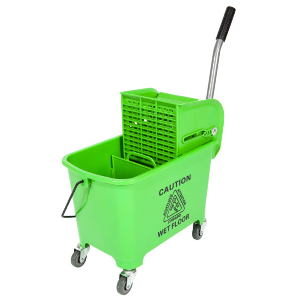 20L Bucket With Divider & Wringer BLUE B-line  (300g mop max)