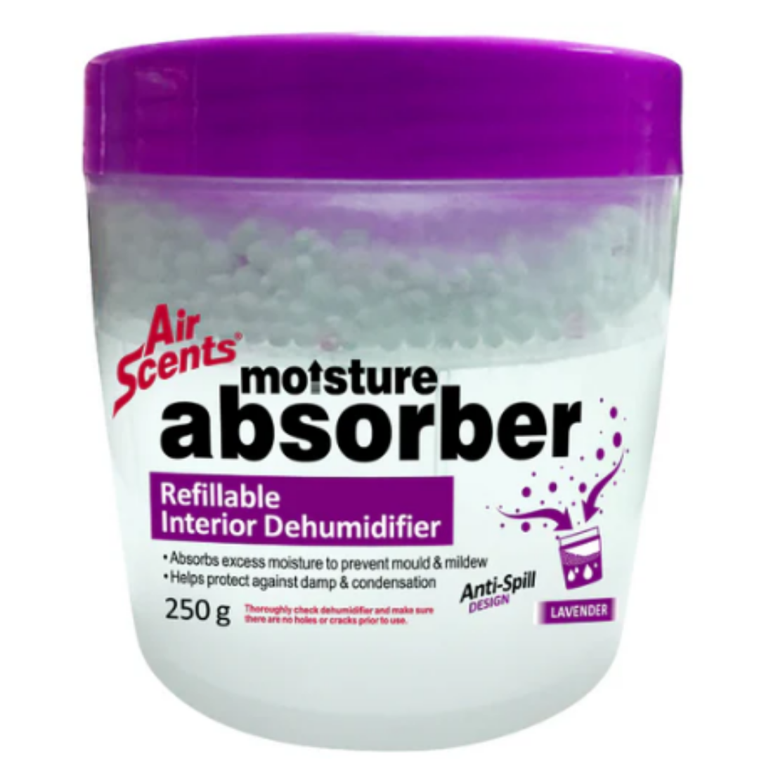 Air Scents Moisture Absorber 250g Refillable Container