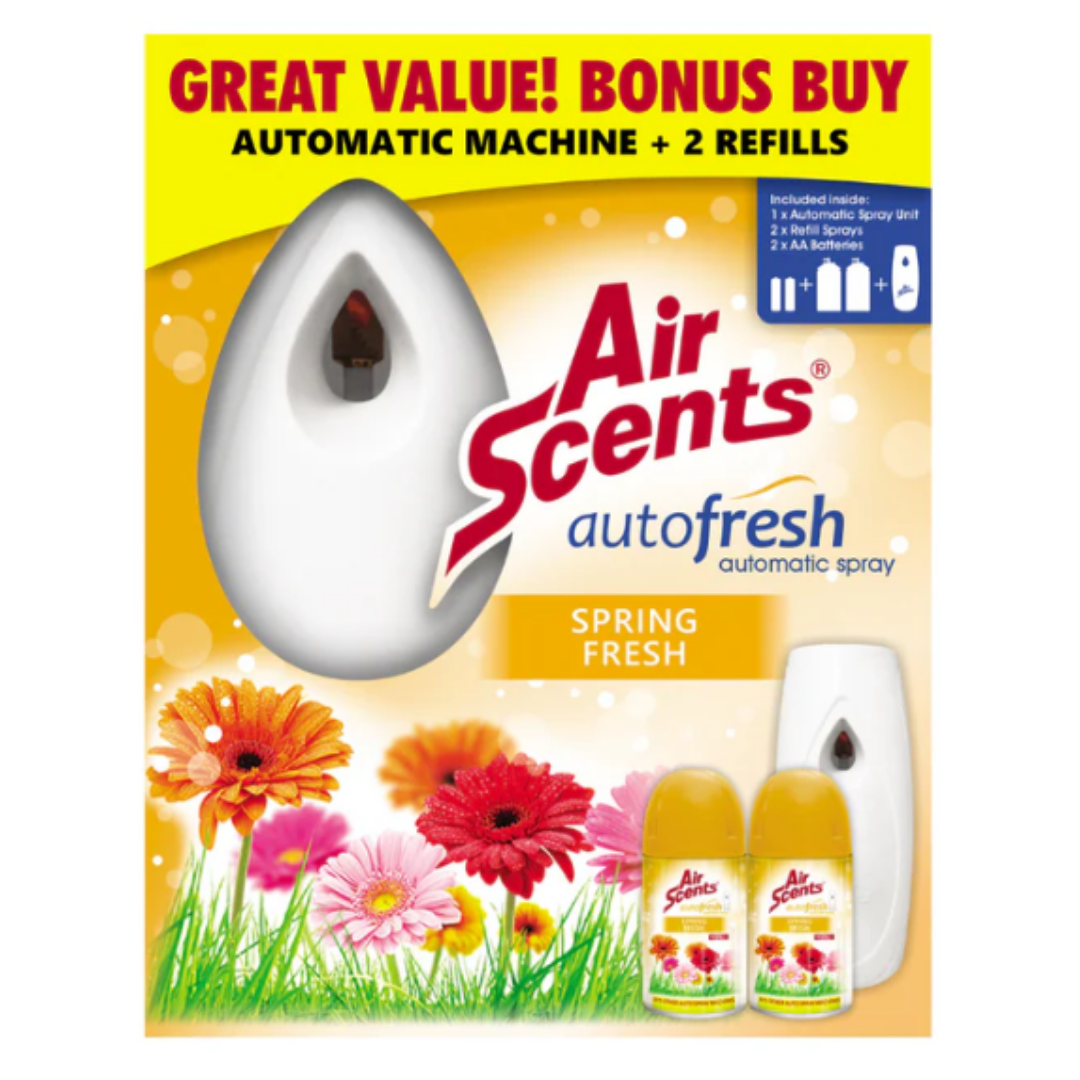 Air Scents Automatic Spray Dispenser and Refills