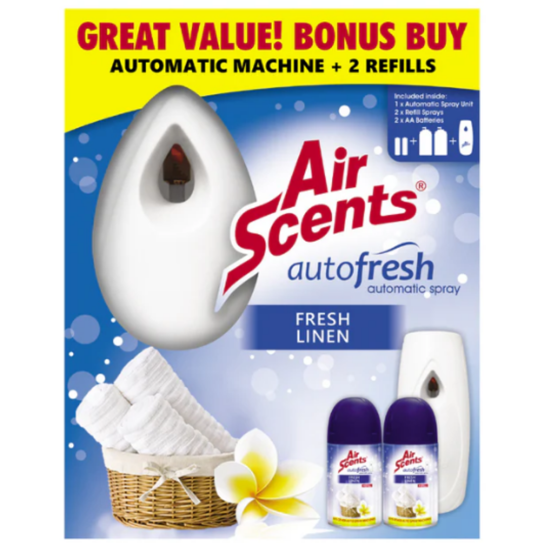 Air Scents Automatic Spray Dispenser and Refills