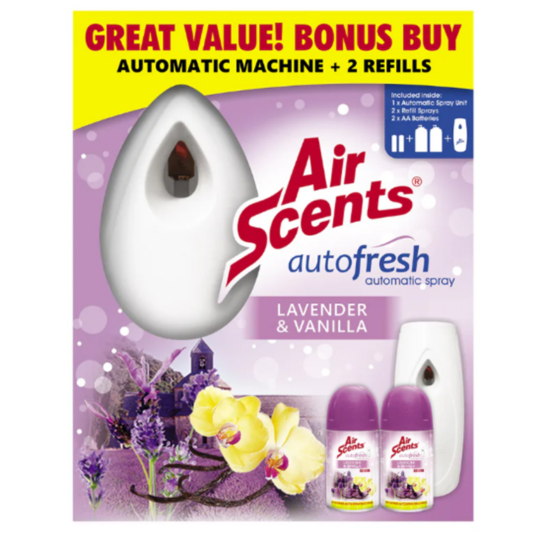 Air Scents Automatic Spray Dispenser and Refills