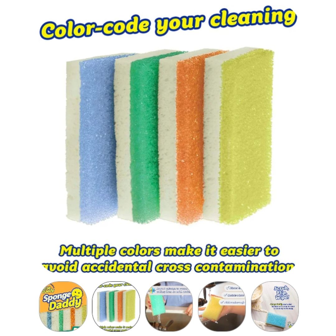 Sponge Daddy Multi 4ct