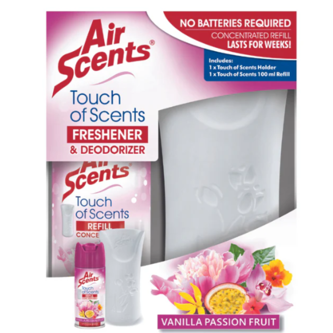 Press Dispenser Air Freshner Unit and refills (100ml)
