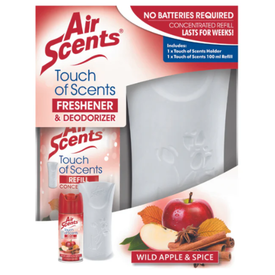 Press Dispenser Air Freshner Unit and refills (100ml)