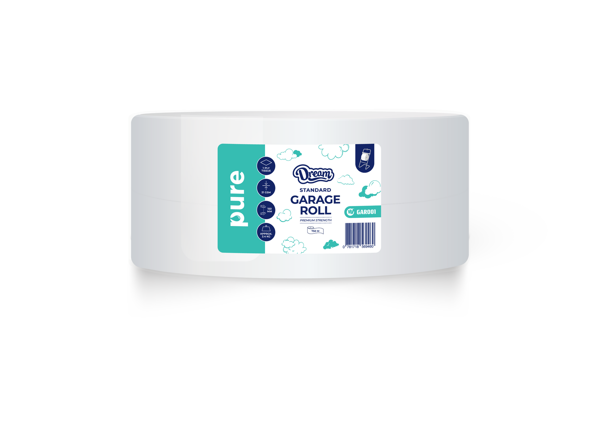 Dream Pure Garage Rolls / Jumbo Rolls