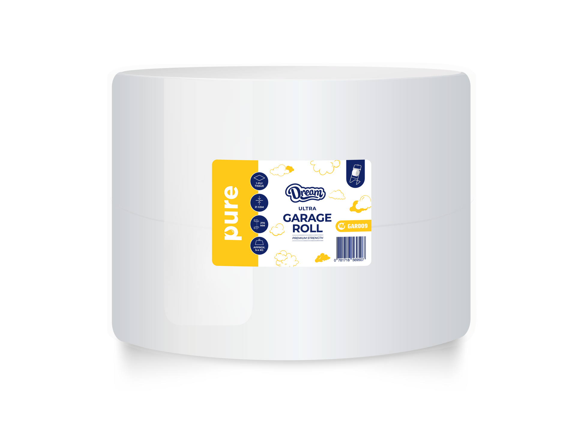 Dream Pure Garage Rolls / Jumbo Rolls