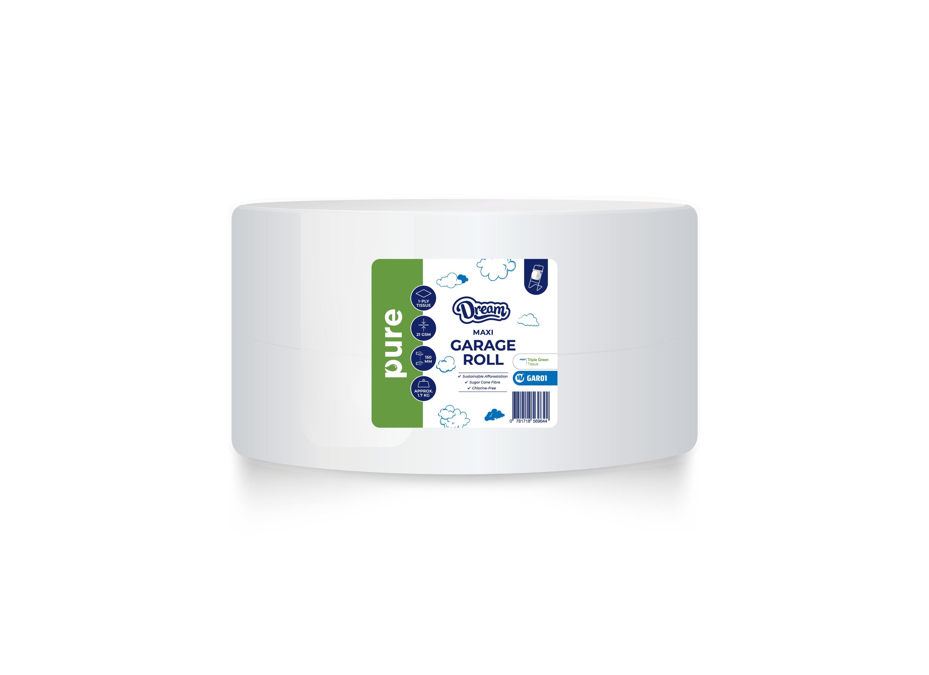 Dream Pure Garage Rolls / Jumbo Rolls