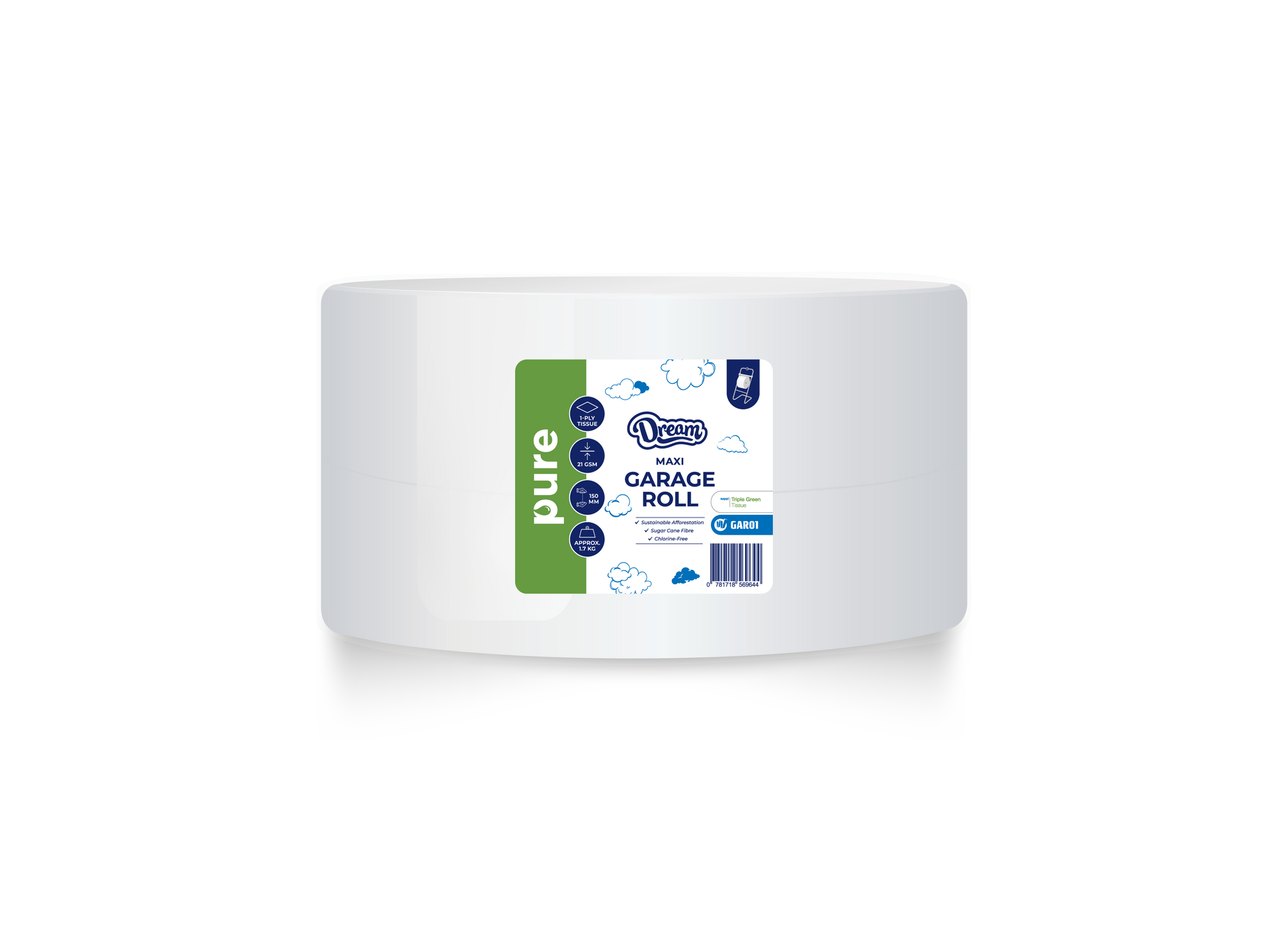 Dream Pure Garage Rolls / Jumbo Rolls