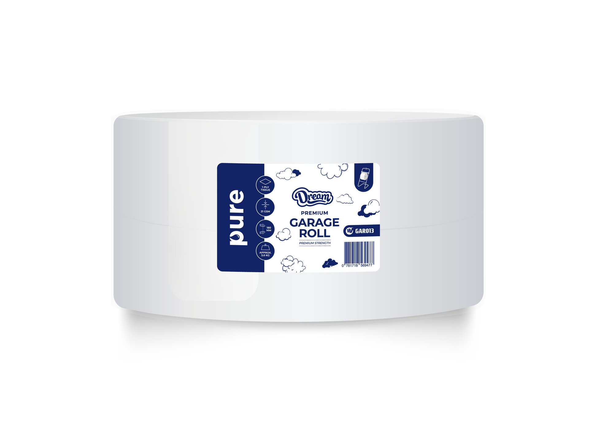 Dream Pure Garage Rolls / Jumbo Rolls