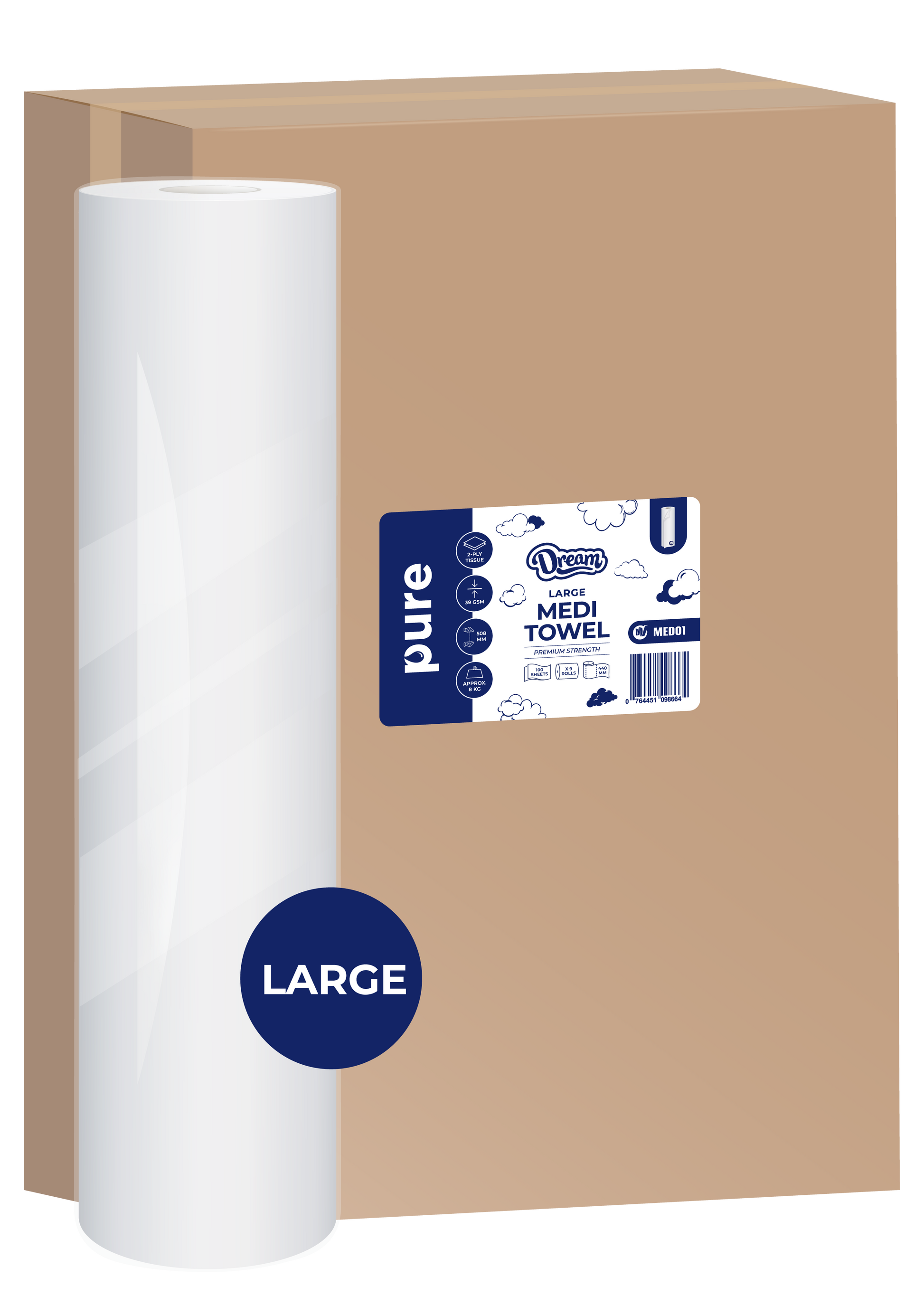 Dream Pure Medi Towel