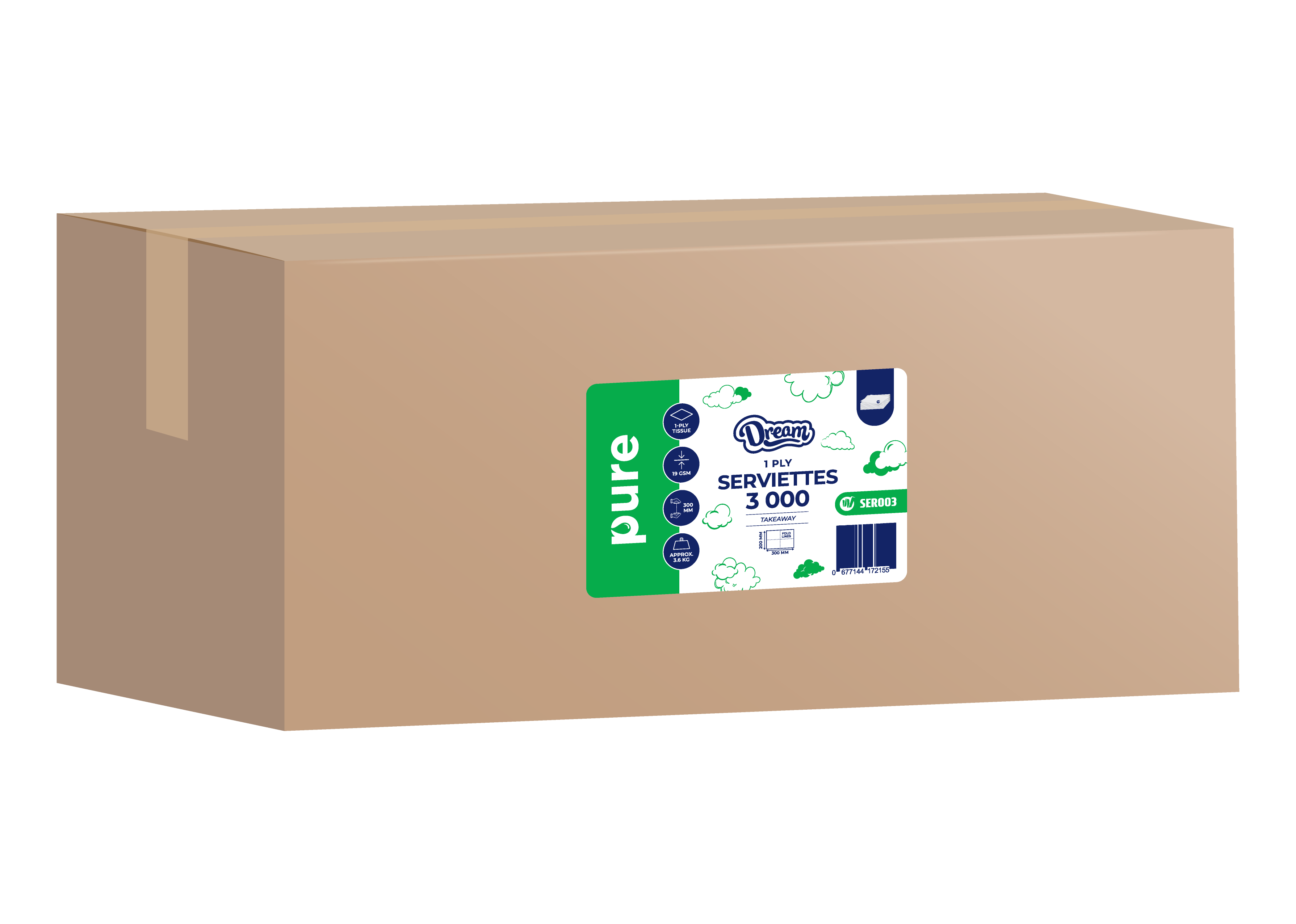 Dream Pure Serviettes