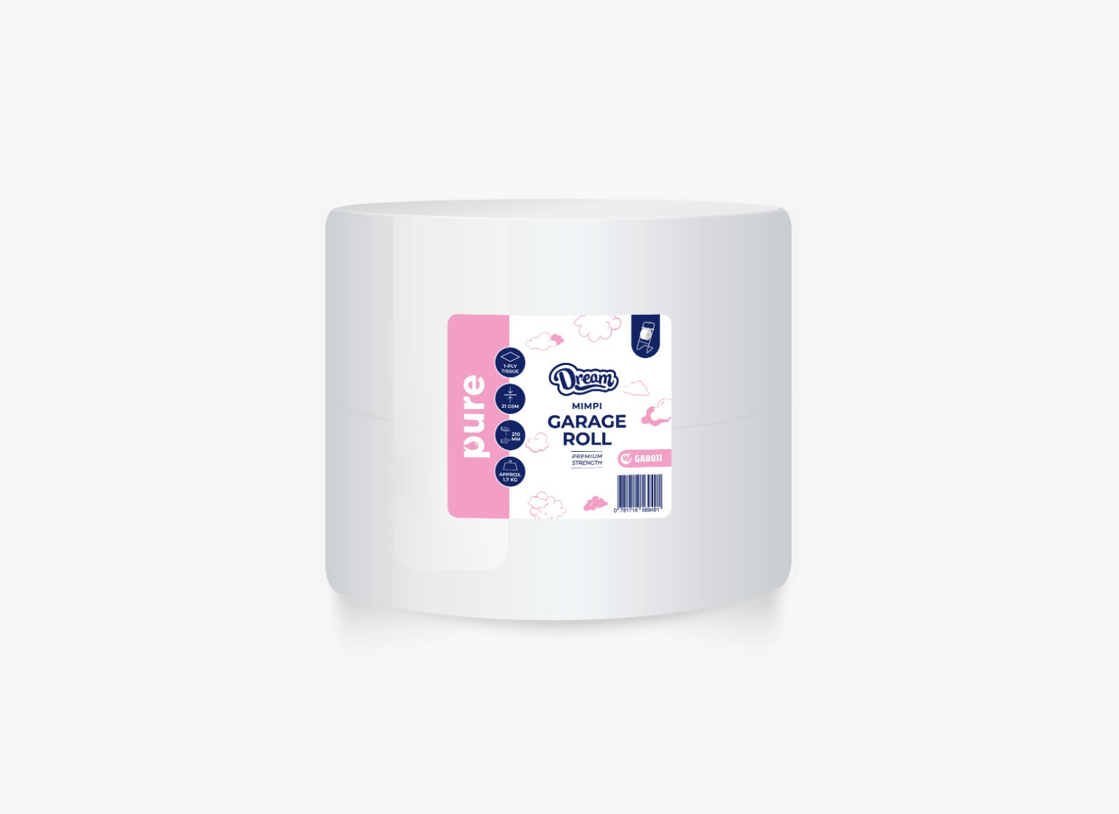Dream Pure Garage Rolls / Jumbo Rolls