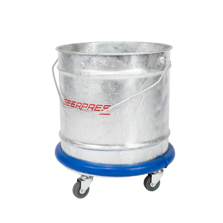 Geerpress Econo Bumper Bucket on Castors 28L