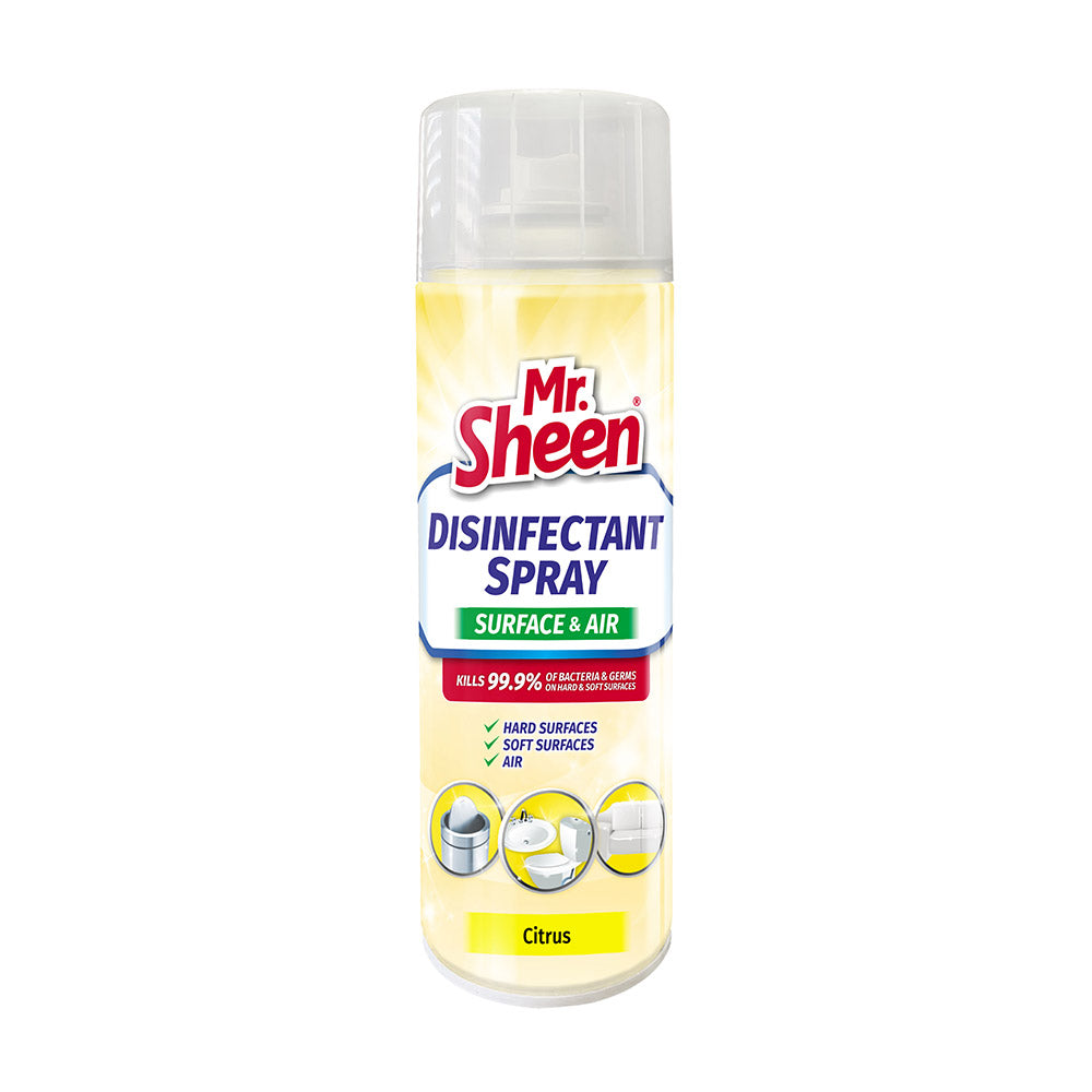 Mr Sheen Disinfectant Aerosol Spray
