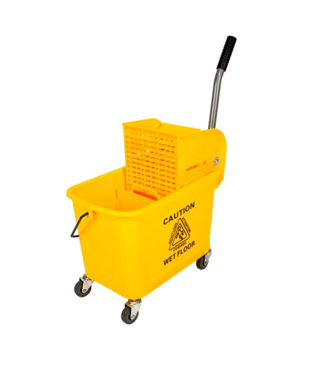 20L Bucket With Divider & Wringer BLUE  (300g mop max)