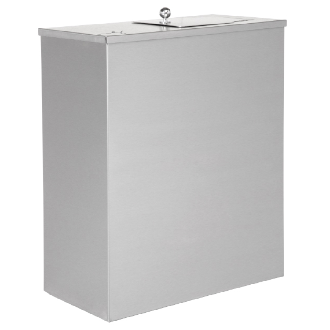 Ticra Slimline Sanitary Bins 20L Metal