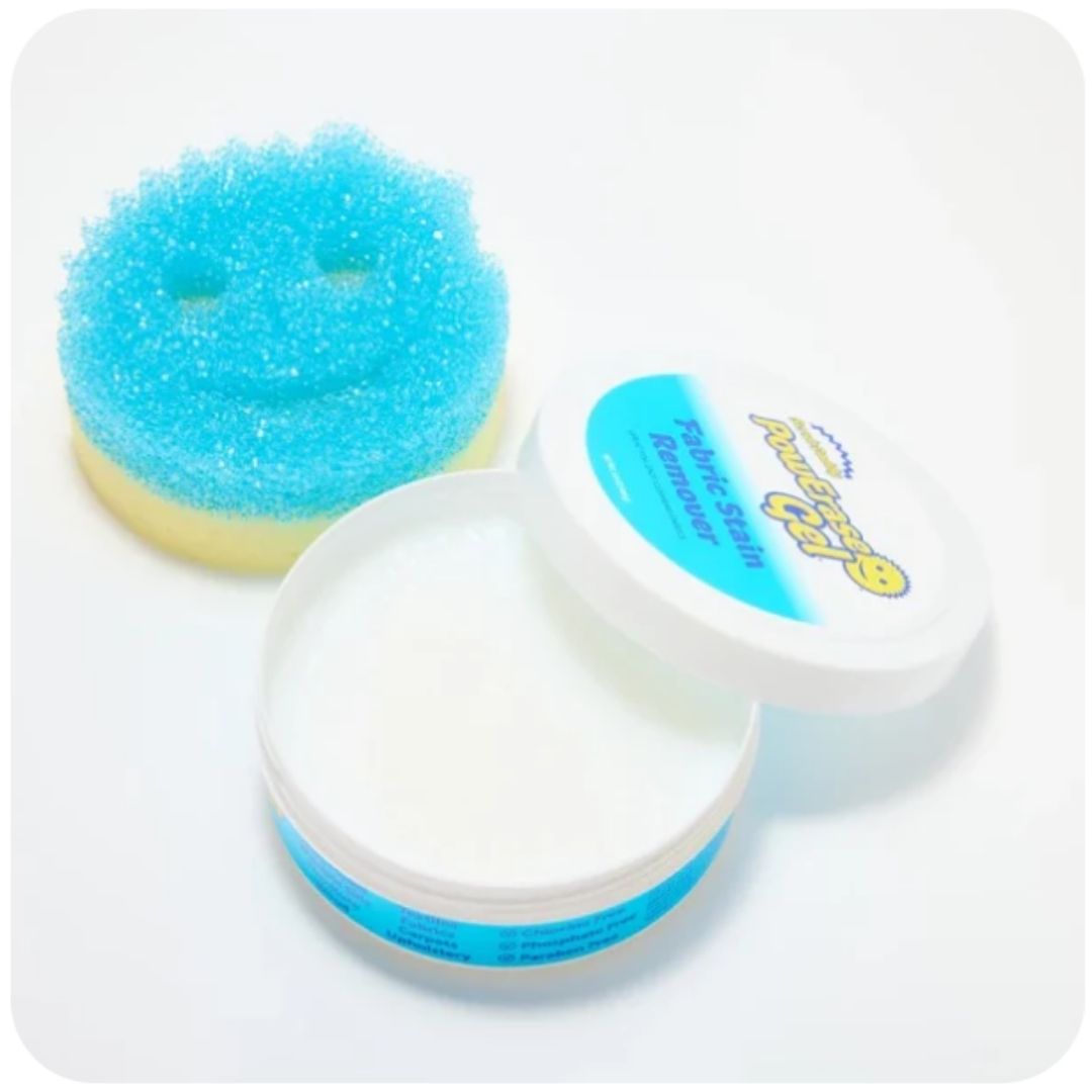 PowErase Gel Boxed + Scrub Mommy Blue