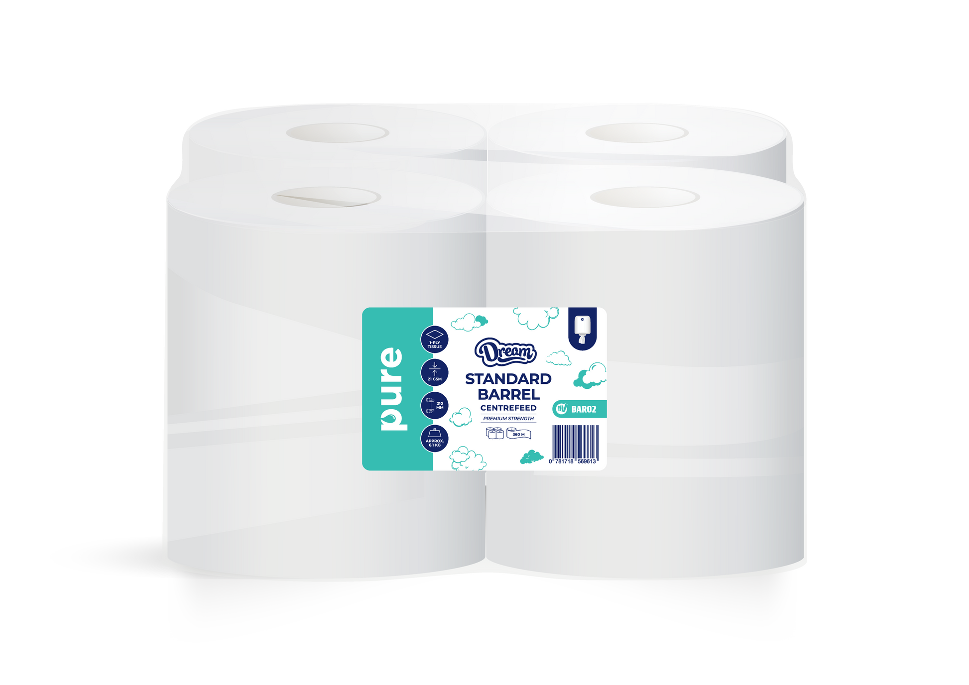 Dream Pure Barrel / Centrefeed Paper