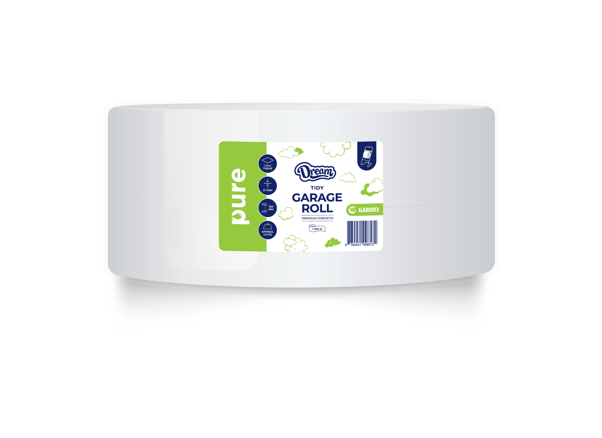 Dream Pure Garage Rolls / Jumbo Rolls