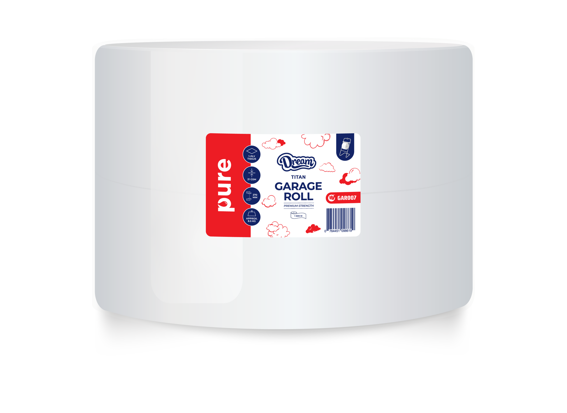 Dream Pure Garage Rolls / Jumbo Rolls