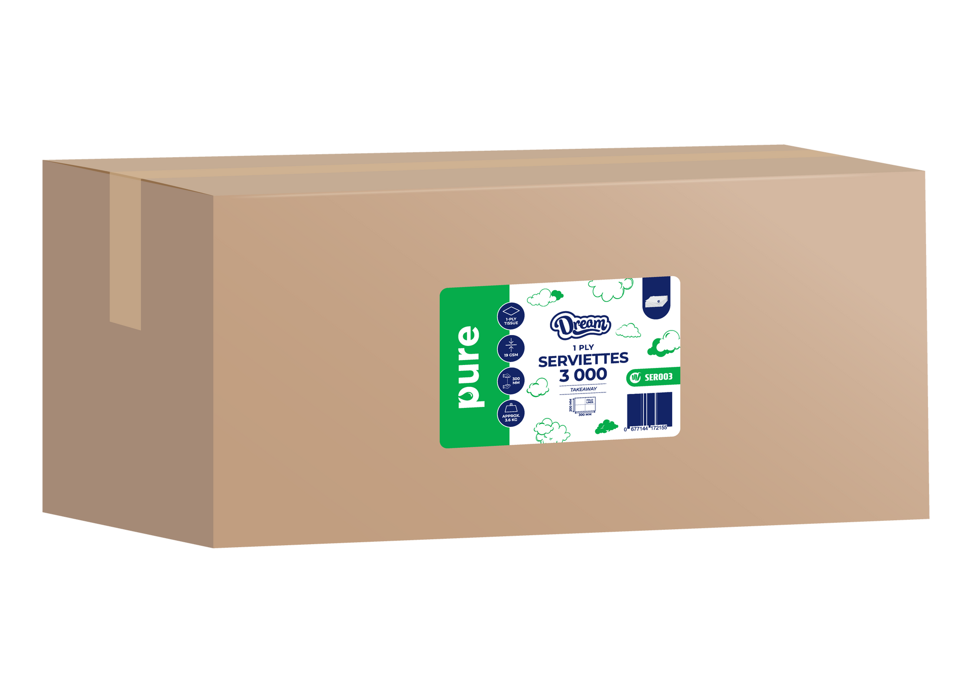 Dream Pure Serviettes