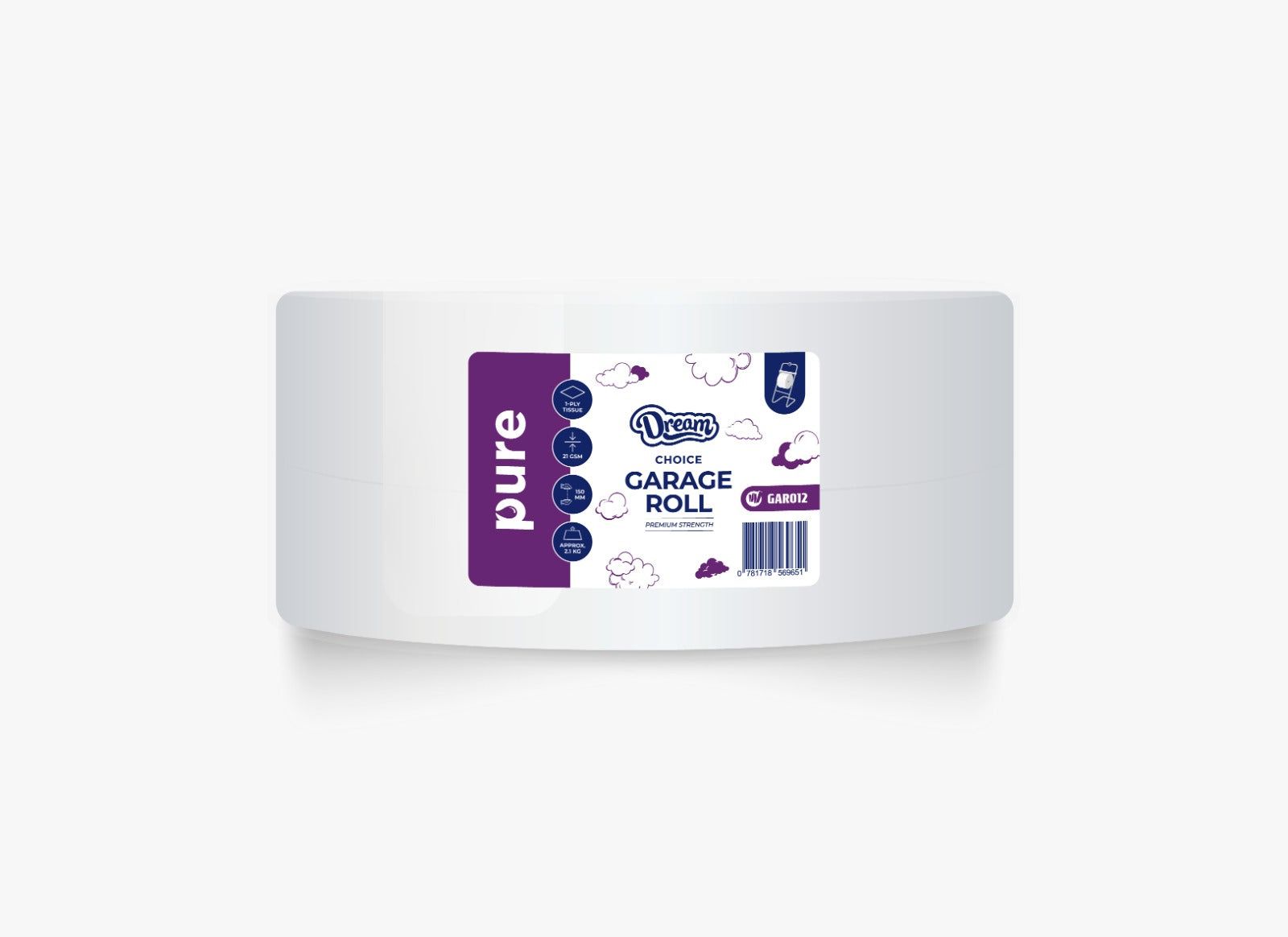 Dream Pure Garage Rolls / Jumbo Rolls