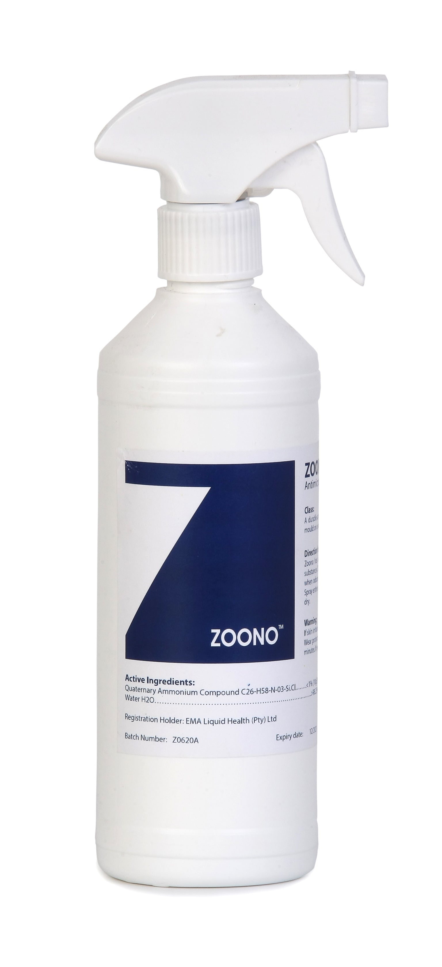 Zoono 500 ml Trigger Spray