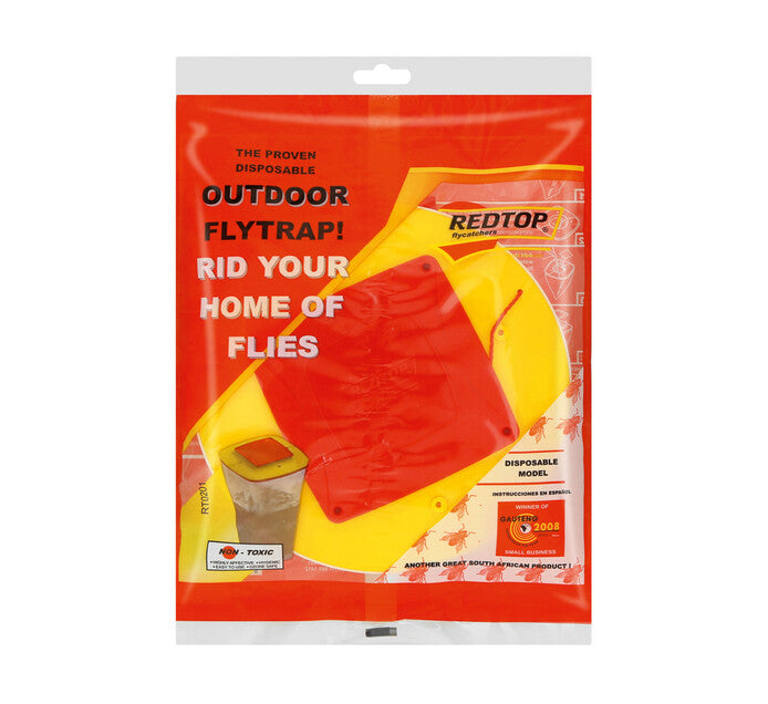 Red Top Fly trap - Disposable