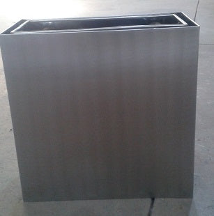 Stainless Steel Waste Paper Bin Large